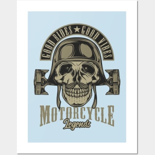 Motorcycle Legends Posters and Art